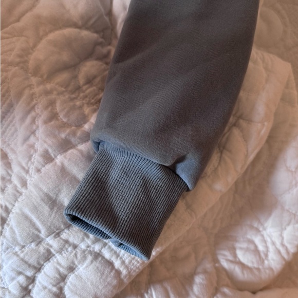 Parke sky blue Miami fleece mock neck small medium - Picture 2 of 11